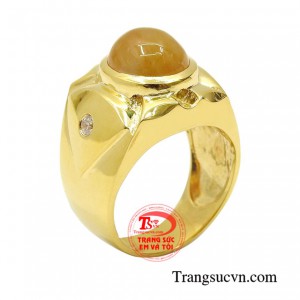 Nhẫn sapphire quý ông lịch lãm