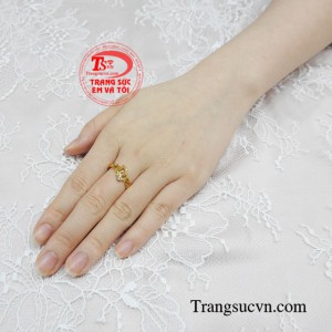 Nhẫn vàng kim tiền phúc lộc