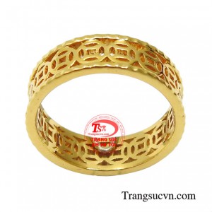 Nhẫn nữ kim tiền đẹp xinh đảm bảo chất lượng, giao hàng tận nơi.