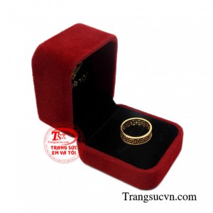 Nhẫn vàng kim tiền tài lộc