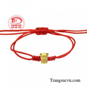 Dây tết charm vàng tuổi Dần