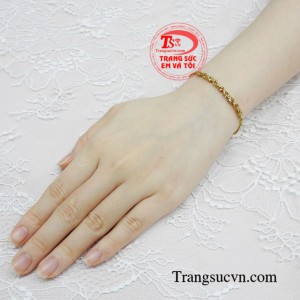 Lắc tay vàng cát tường