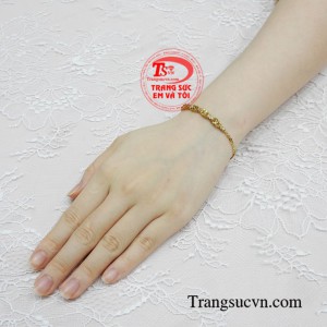Lắc tay vàng độc đáo