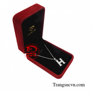 Bộ trang sức vàng trắng cao cấp