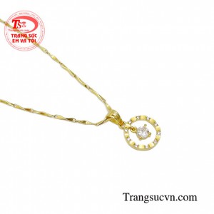 Bộ dây chuyền nữ xinh yêu phù hợp cho các quý cô hiện đại