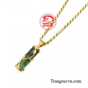 Bộ dây chuyền ngọc cẩm thạch cao cấp