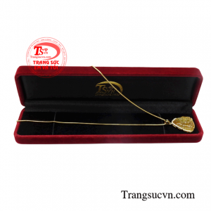 Bộ mặt dây đức mẹ sapphire