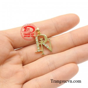Chữ Lồng PN Vàng cao cấp, đeo sang trọng, thời trang