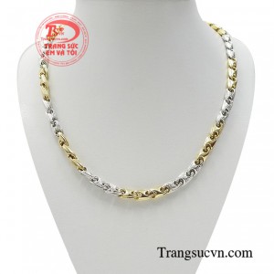 Dây chuyền nam phong thái bền đẹp, sang trọng, nhập khẩu nguyên chiếc.