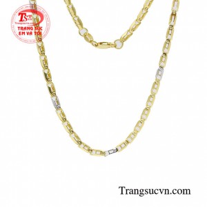 Dây chuyền nam vàng tây thương hiệu chất lượng, chế tác theo yêu cầu khách hàng