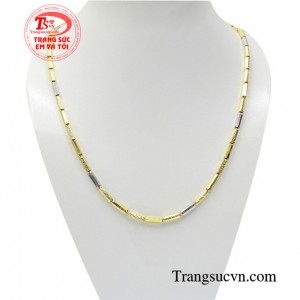 Dây chuyền phái mạnh thượng lưu vàng tây 10k bền đẹp, tinh xảo