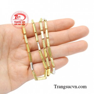 Dây chuyền vàng nam thời trang phái đẹp