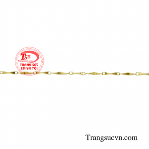 Dây chuyền vàng cao cấp vàng 18k Ltaly