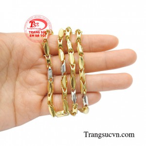 Dây chuyền nam vàng sang trọng