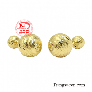 Hoa tai vàng tây 18k giao hàng nhanh, thanh toán an toàn.