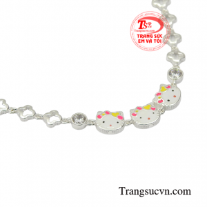 Lắc bạc dành cho bé nhận đặt chế tác theo yêu cầu.