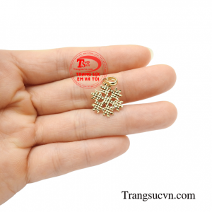 Mặt dây bông tuyết xinh xắn cá tính