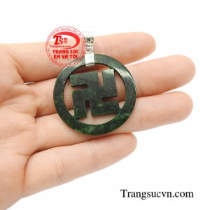 Mặt dây chuyền chữ vạn chế tác theo yêu cầu, giao hàng toàn quốc.