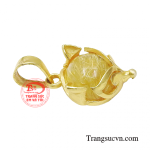 Mặt dây chuyền hồ ly rất phù hợp với người mệnh kim.