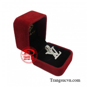 Mặt dây vàng trắng cao cấp