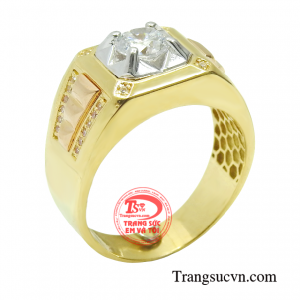Nhẫn nam vàng bứt phá thành công luôn sẵn sàng bên bạn vượt qua những thử thách, đối đầu cùng những khó khăn.