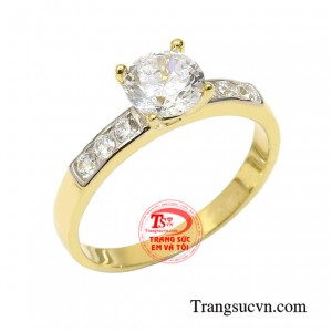 Nhẫn vàng tây dành cho nữ giao hàng trên toàn quốc.