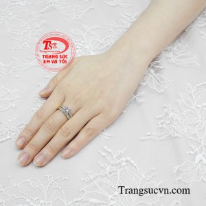 Nhẫn vàng quý cô trang nhã
