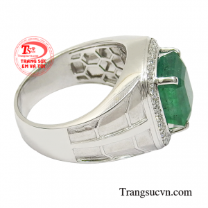 Do đó chiếc nhẫn này được phái mạnh đặc biệt yêu thích không chỉ mang đến vẻ sang trọng, đẳng cấp mà còn đem lại vận may về tài lộc cho người đeo.