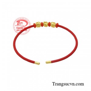 Biểu tượng túi tiền vàng với nguyện ước cả năm mọi việc được hanh thông, cuộc sống sung túc đủ đầy.