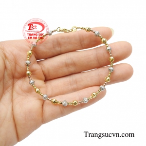 Vòng tay bi vàng giao hàng toàn quốc