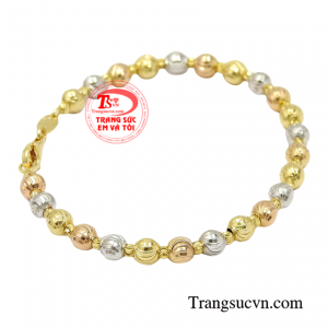 Chiếc vòng tay này sẽ giúp các cô gái tự tin tỏa sáng, thể hiện phong cách cá tính.