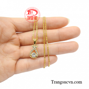 Bộ dây chuyền nữ xinh xắn dành cho các cô nàng hiện đại