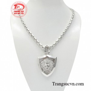 Bộ dây nam vàng trắng mạnh mẽ 18k là dòng sản phẩm được phái mạnh ưa chuộng