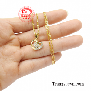 Bộ dây trái tim xinh xắn sang trọng cho phái đẹp