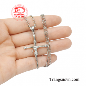 Bộ thánh giá vàng trắng thời trang chất lượng.