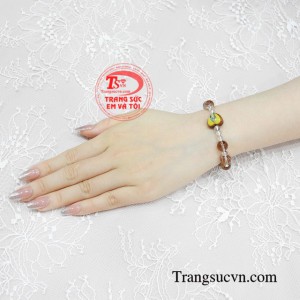 Chuỗi mân côi đá quý 8 ly