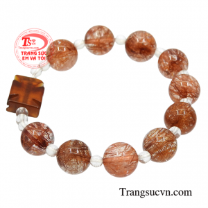 Một chuỗi tay mân côi vừa có giá trị về mặt thẩm mỹ, vừa vượng khí nên được rất nhiều khách hàng yêu thích. 