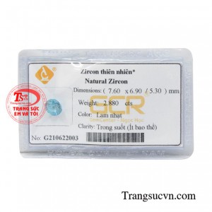 Đá zircon ép vỉ phúc lộc là viên đá khai sinh cho tháng 12, phù hợp với những người mang mệnh Thủy và Mộc.
