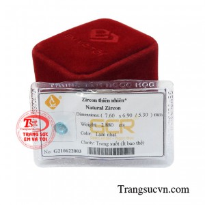 Đá Zircon giúp lưu thông máu tốt hơn, làm giảm sự lo âu, hồi hộp mang đến nhiều may mắn và tài lộc.