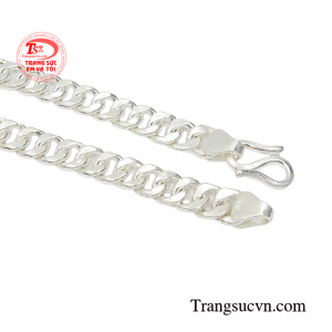 Dây chuyền bạc phái mạnh phong cách thời trang lịch lãm cho phái mạnh