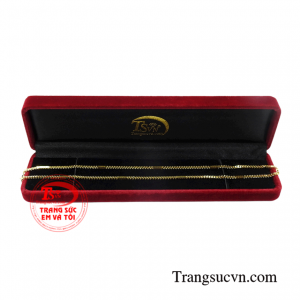 Dây chuyền bản nhỏ nam tính