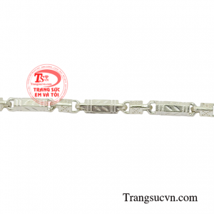 Dây chuyền nam bạc thịnh vượng bảo hành uy tín.