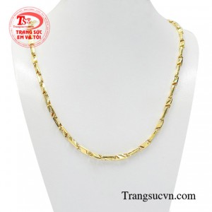 Dây chuyền nam giới quyền lực được nam giới lựa chọn để làm trang sức đeo bên mình giúp tăng thêm vẻ nam tính, mạnh mẽ.