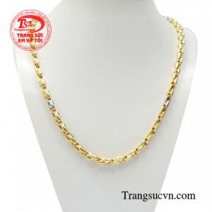 Dây chuyền nam vàng bản lĩnh với một ngoại hình đẹp giúp phái mạnh tự tin.