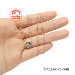 Dây chuyền vàng hồng quý phái cao cấp