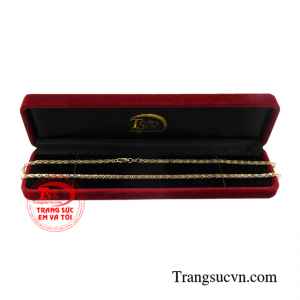 Dây chuyền vàng nam thăng tiến