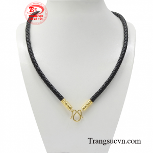 Dây da bọc vàng đẳng cấp 18k được phái mạnh đặc biệt yêu thích và lựa chọn.