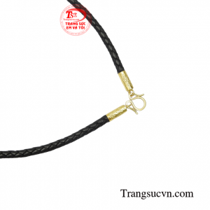 Dây da bọc vàng cao cấp quà tặng cho người bạn yêu thương