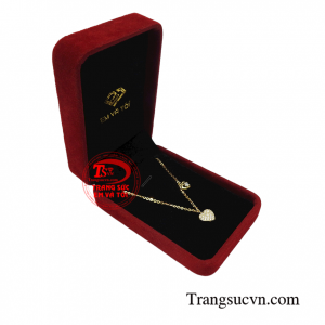 Lắc tay trái tim phong cách thời trang