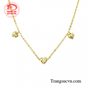 Lắc tay vàng tây thương hiệu món quà tuyệt vời cho người bạn yêu thương.